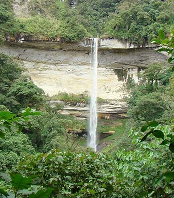 Mirante natural em Yumbilla 
